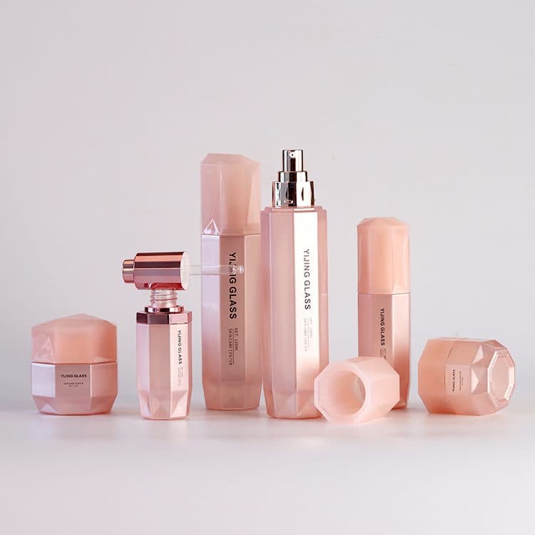 Y238 Series cosmetic glass bottle