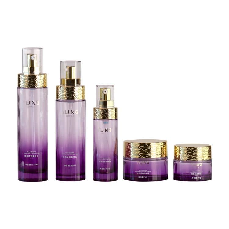 Y239 Series cosmetic glass bottle