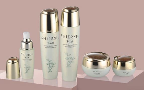 عبوة تجميلية · زجاج · دائري · ≥150ml — صورة 1