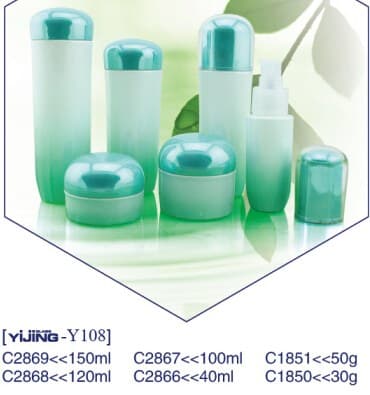 عبوة تجميلية · زجاج · دائري · ≥150ml — صورة 1