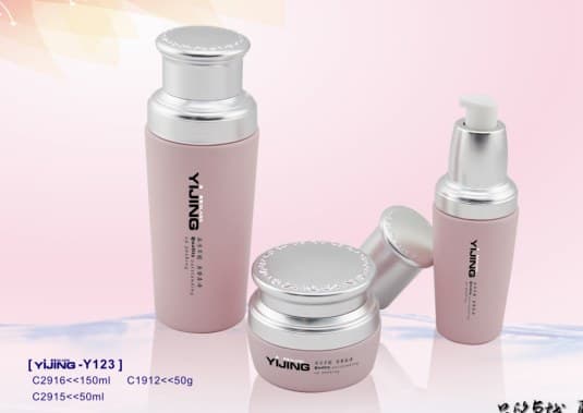 عبوة تجميلية · زجاج · دائري · ≥150ml — صورة 1