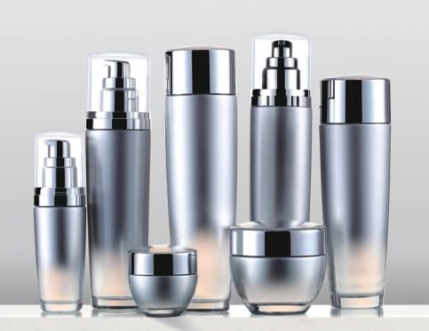عبوة تجميلية · زجاج · دائري · ≥150ml — صورة 1