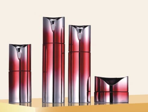 عبوة تجميلية · زجاج · دائري · 110ml — صورة 1