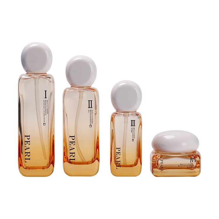 عبوة تجميلية · زجاج · دائري · 120ml — صورة 5