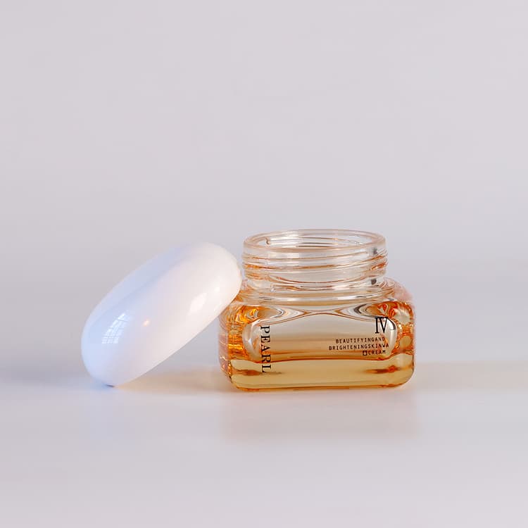 عبوة تجميلية · زجاج · دائري · 120ml — صورة 6